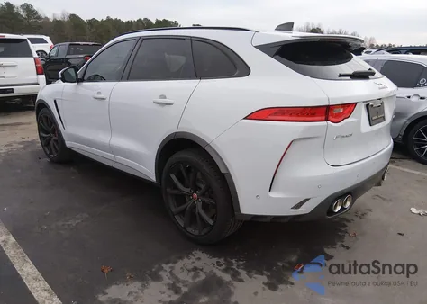 2020 Jaguar F-Pace Svr P550 Awd Automatic из США, поврежденный, VIN SADCZ2EE5LA656877